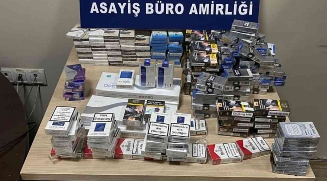 Hatay'da kaçak sigara operasyonu