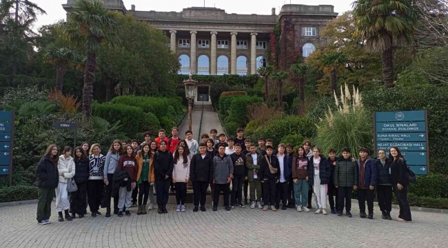 Kolej öğrencileri İstanbul'u gezdi