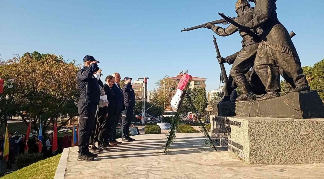 Milli mücadelede ilk kurşunun atılışının 104. yılı törenle kutlandı