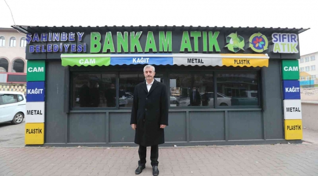 Şahinbey'de bankam atık noktalarına yoğun ilgi