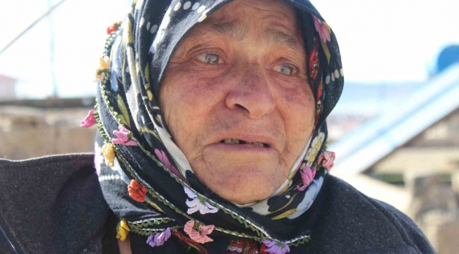 70 yaşındaki Fatma Özdilli yaşadığı korku dolu anları gözyaşları içinde anlattı