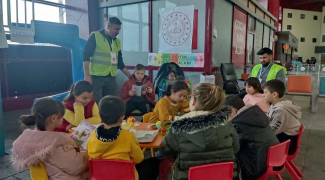 Kahramanmaraş'ta hastanede kalan çocuklara yönelik etkinlikler düzenleniyor