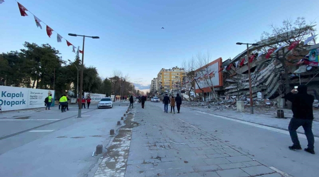 Kahramanmaraş'ta Trabzon Bulvarı yerle bir oldu