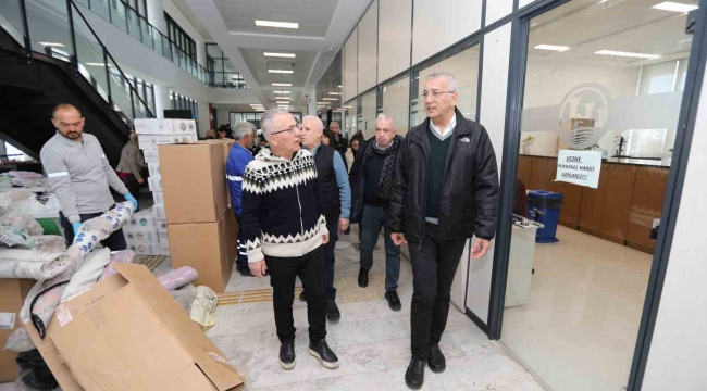 Mezitli Belediyesi depremzedeleri ağırlamaya devam ediyor