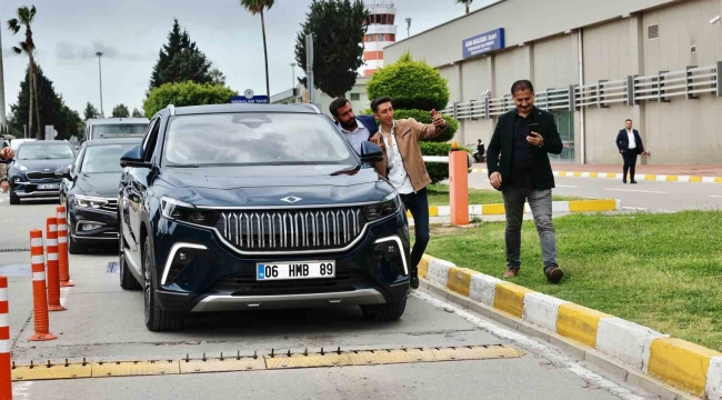 Bakan Nebati, Togg'la Adana'dan Mersin'e hareket etti