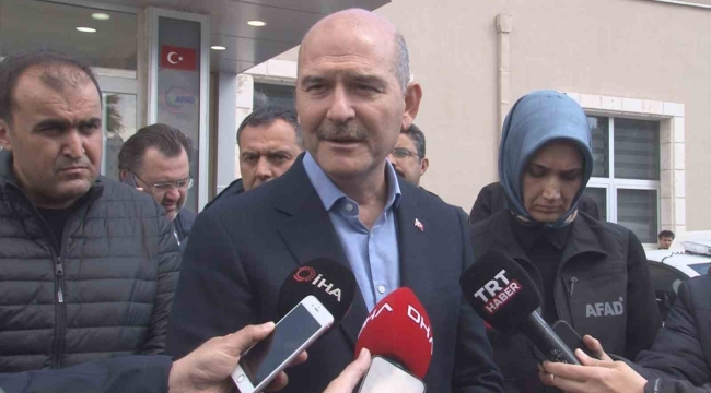 Bakan Soylu: "Hatay'da 21 bin 391 enkazın 14 bini kaldırıldı"