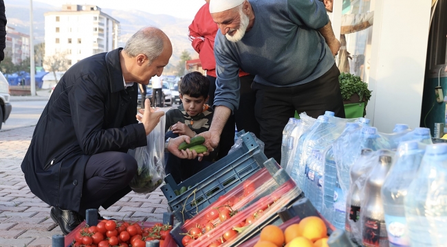 Dulkadiroğlu'nda konteyner çarşılar hizmete başladı