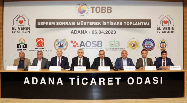 Konut seferberliğine Adana iş dünyasından tam destek