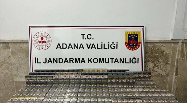 Adana'da 620 kilo kaçak tütün ele geçirildi