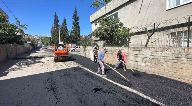 Dulkadiroğlu'nda asfalt çalışmaları devam ediyor