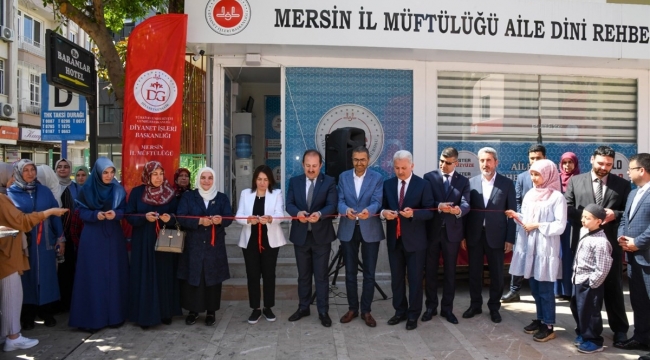 Mersin İl Müftülüğü Aile Dini Rehberlik Büro açıldı