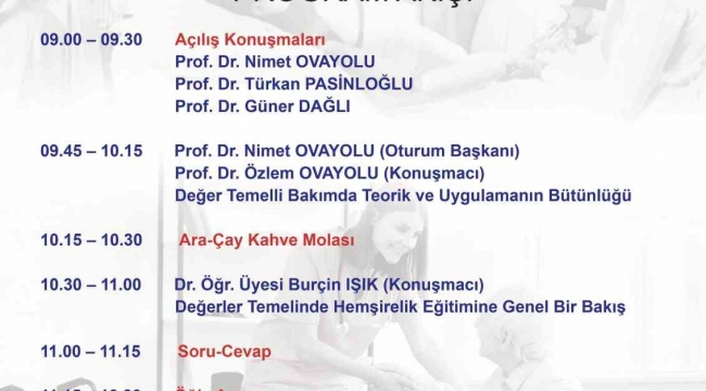 SANKO Üniversitesi'nde hemşirelik sempozyumu