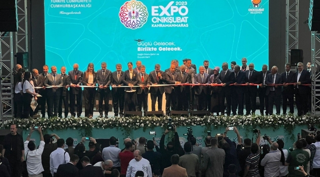 Cumhurbaşkanı Yardımcısı Yılmaz, EXPO 2023 açılışında konuştu