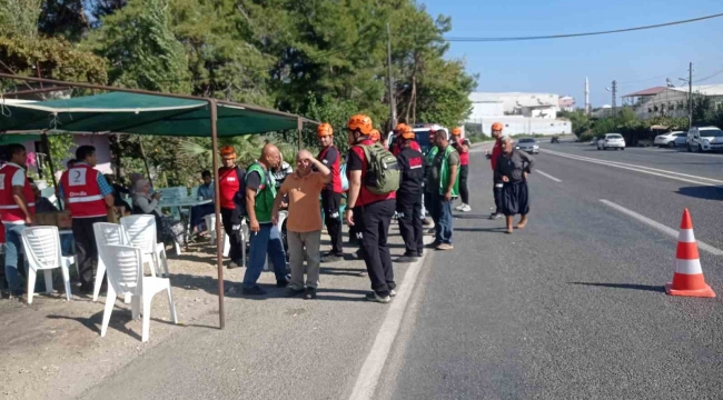 Mersin'de 82 yaşındaki şahsı arama çalışmaları 3'üncü gününde de sürüyor