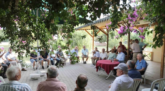 Mezitli Belediyesinden emeklilere bin liralık destek