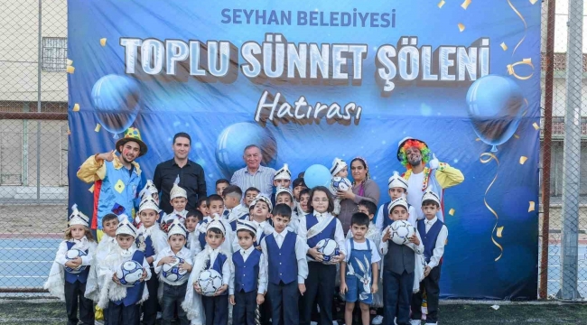 Seyhan'da toplu sünnet şöleni