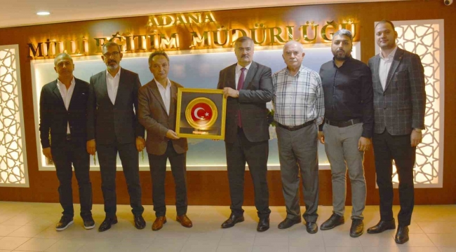 Adana İl Milli Eğitim Müdürü Tevke: "Her türlü istek, arzu ile birlikte olumsuzlukları birlikte çözeceğiz"