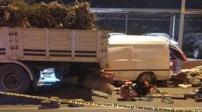 Kahramanmaraş'ta trafik kazası: 1 ölü