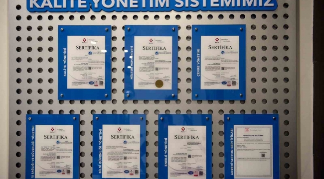 MESKİ, 'Entegre Yönetim Sistemi' bünyesinde 5 yeni sertifika aldı