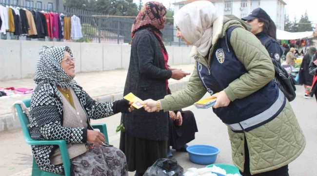 Reyhanlı'da kadınlar, KADES hakkında bilgilendirildi