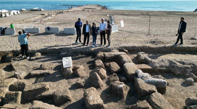 Soli Pompeipolis Antik Kenti'nde kazı çalışmaları devam ediyor