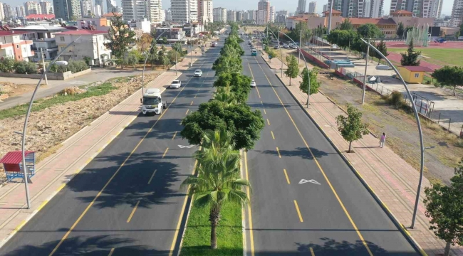 Yenişehir'de yollar yenileniyor