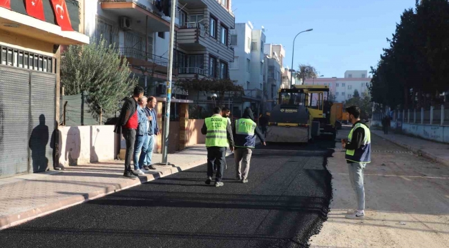 Akdeniz'de yollar yenileniyor