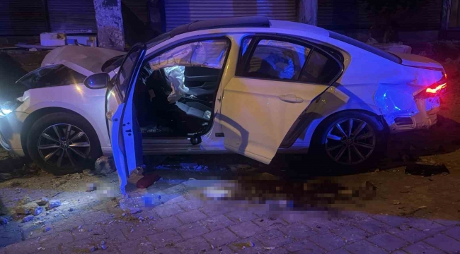 Adana'da trafik kazası sonrası silahlar konuştu: 2 yaralı