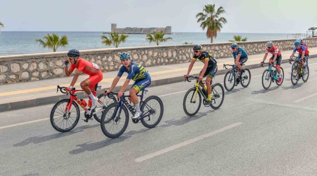 Tour of Mersin Uluslararası Bisiklet Turu'nun ikinci etabı tamamlandı