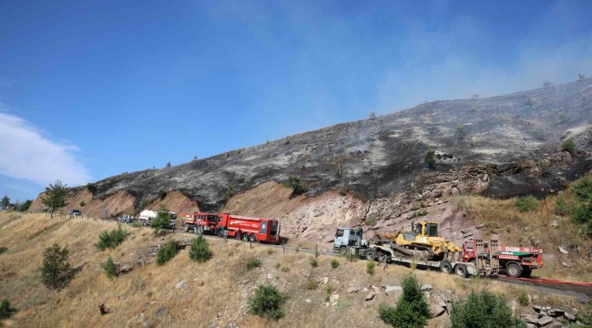 Kahramanmaraş'taki orman yangını kontrol altına alındı