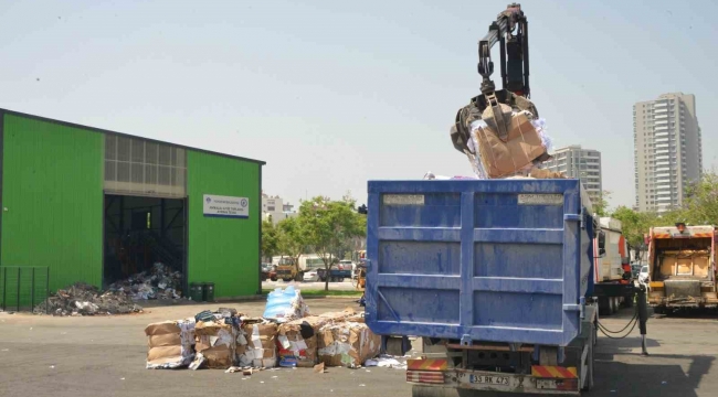 Yenişehir'de 352 ton ambalaj ve tekstil atığı geri dönüşüme kazandırıldı