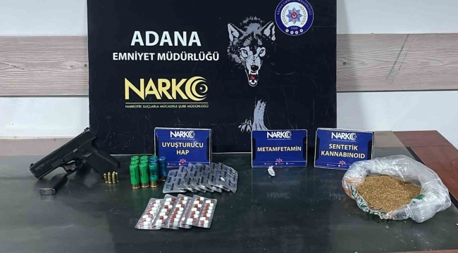 Adana'da narkotik operasyonlarında yakalanan 34 kişi tutuklandı