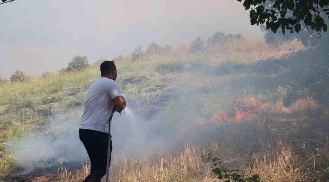 Adana'daki orman yangını evlere sıçradı, 8 ev zarar gördü