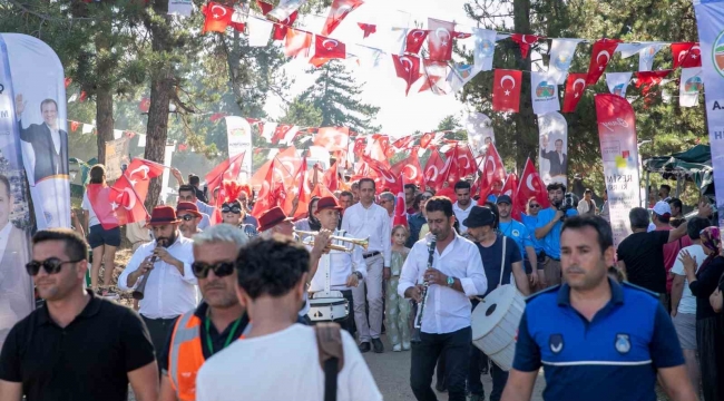 Çamlıyayla'da 'Doğa Festivali' düzenlendi