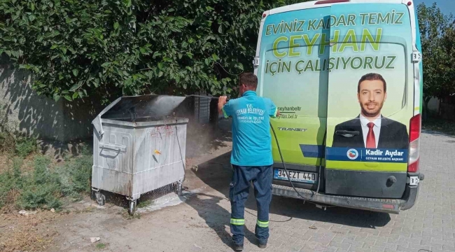 Ceyhan Belediyesi'nden Mercimek Mahallesi'ne temizlik çıkarması