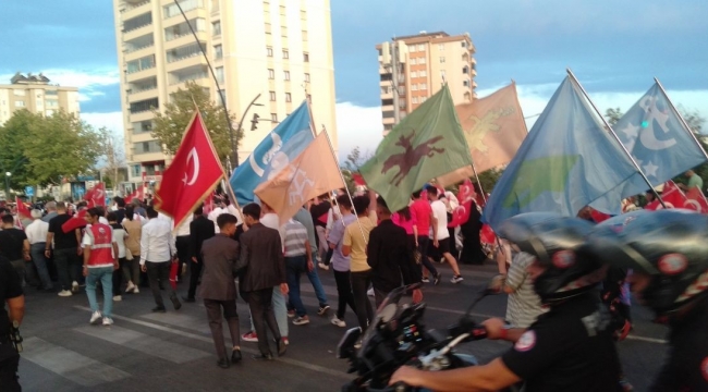 Kahramanmaraş'ta 15 Temmuz etkinlikleri