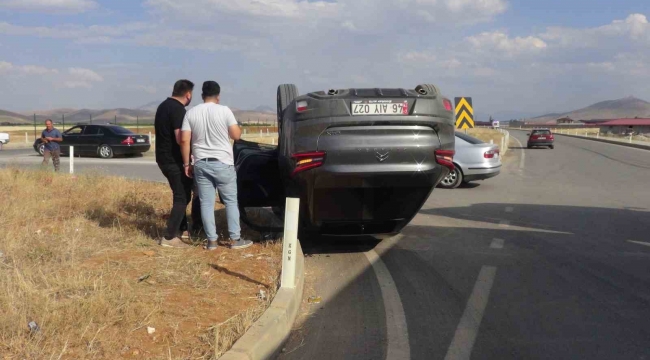 Kahramanmaraş'ta trafik kazası: 1 yaralı