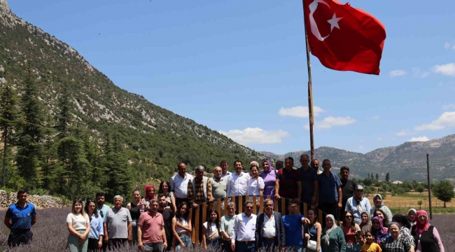 Lavanta Festivali'ne 'Kalkınma' molası