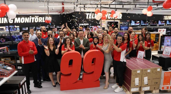 MediaMarkt Türkiye'deki 99'uncu mağazasını İskenderun'da açtı