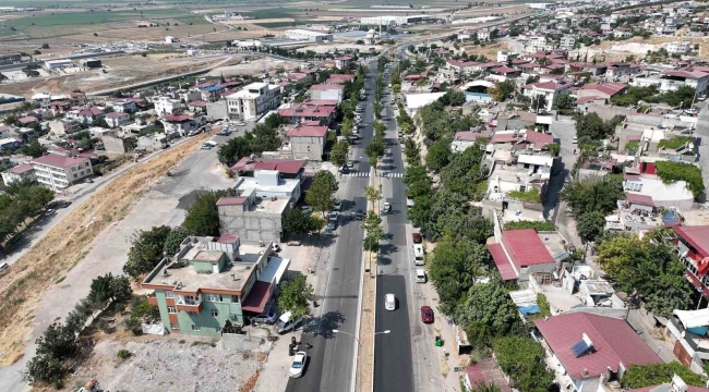 Mehmet Ali Kısakürek Caddesi 10 milyon TL'lik yatırımla yenilendi