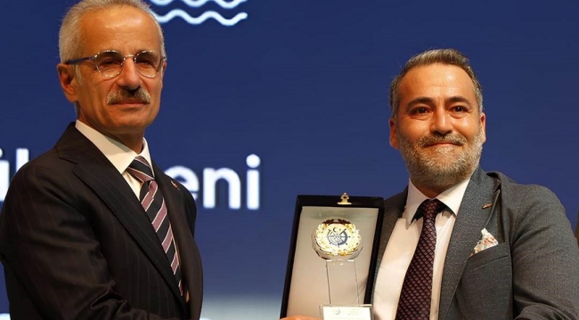 Mersin Uluslararası Limanı'na 'En çok yük elleçleyen liman tesisi' ödülü