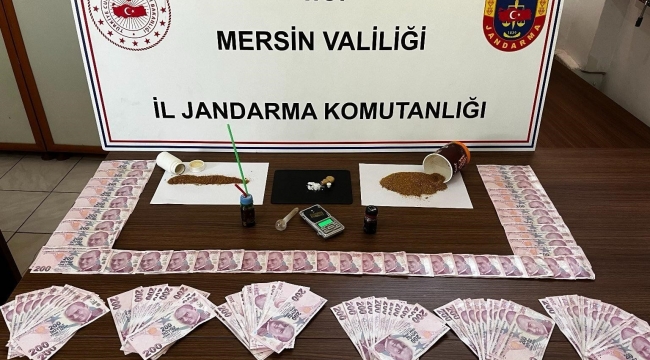 Mersin'de uyuşturucu operasyonu: 4 gözaltı