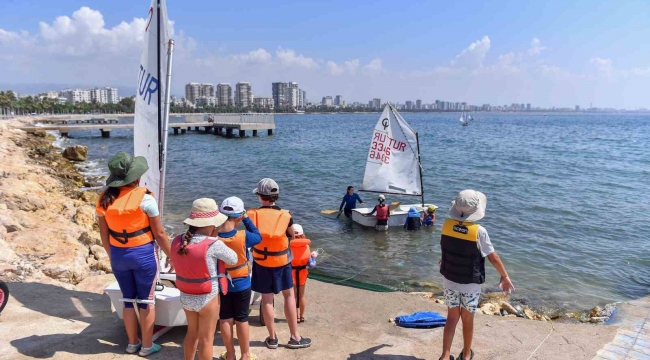 Mersin'deki Su Sporları Merkezi büyük ilgi görüyor