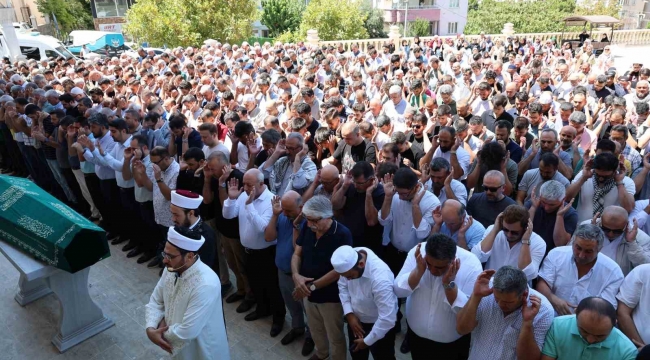 Abdülhamit Han Camii'nde Haniye için gıyabi cenaze namazı