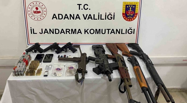 Adana'da silah kaçakçılığı operasyonu