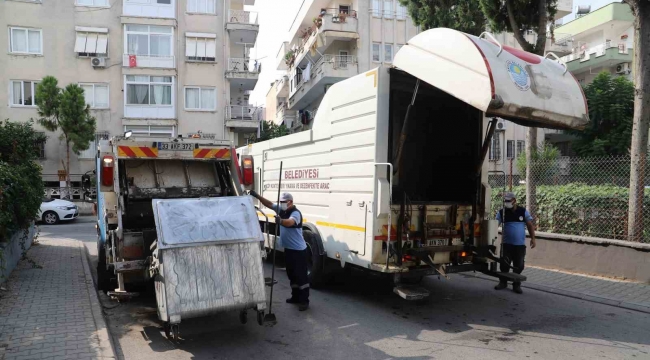 Akdeniz'de temizlik çalışmaları hız kesmeden sürüyor