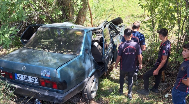 Kahramanmaraş'ta trafik kazası: 3 yaralı