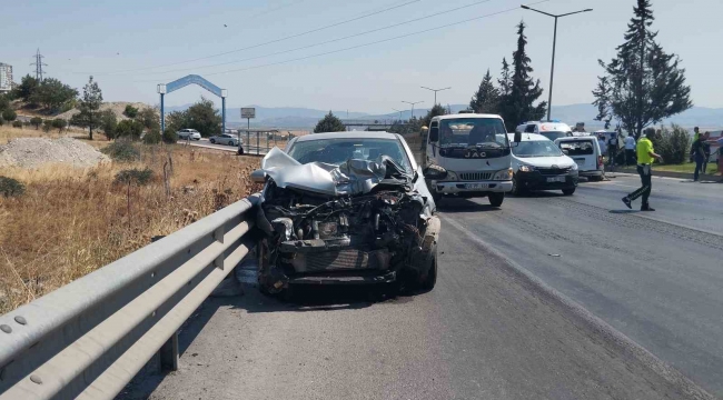 Kahramanmaraş'ta trafik kazası: 6 yaralı