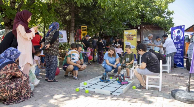 Kırsal kesimdeki kadın ve çocuklar, teknoloji ve sanatla buluşuyor