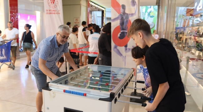 Mersin'de Gençlik ve Spor Festivali düzenlendi